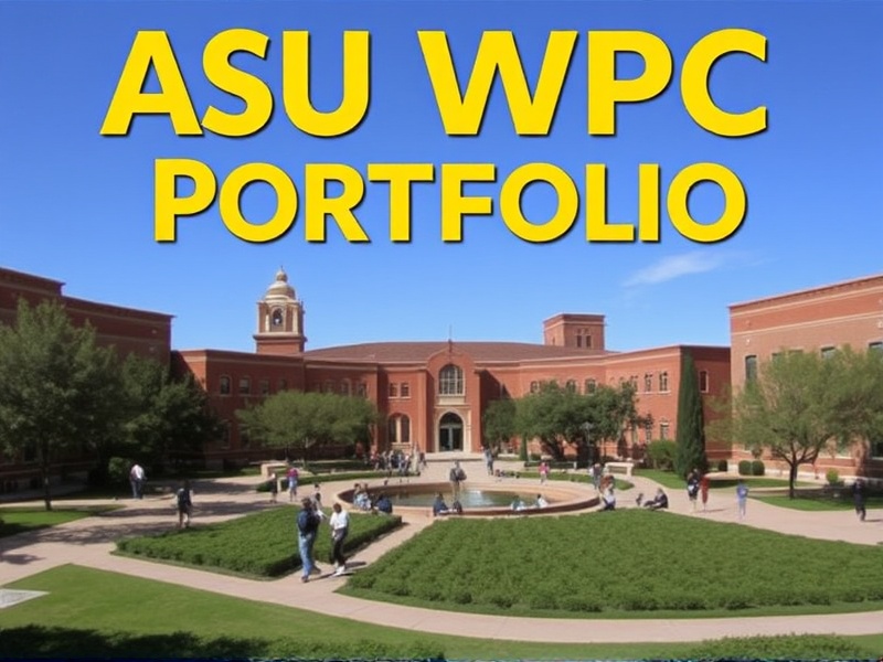 ASU WPC Portfolio Application Tips from Successful Applicants