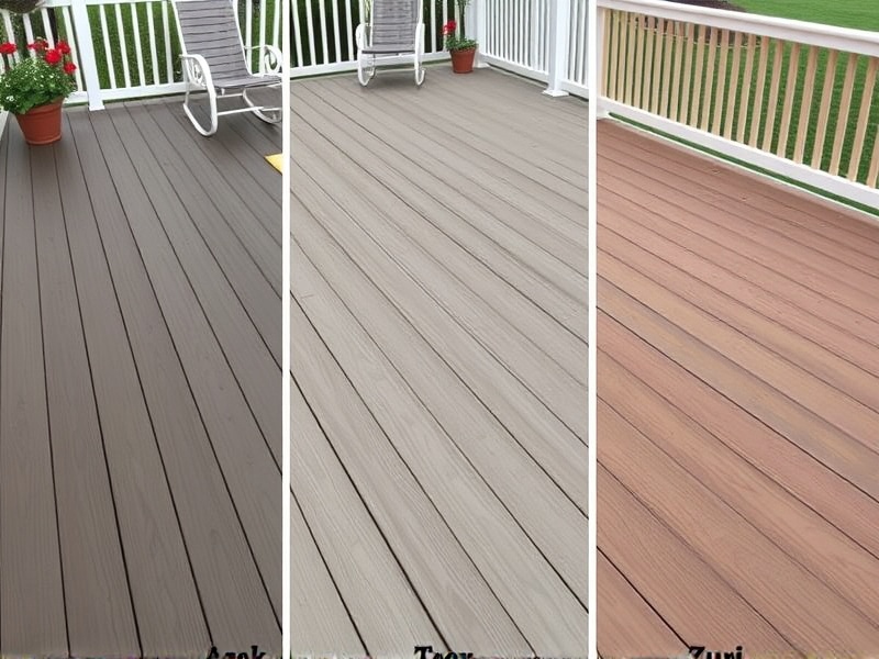 azek vs trex vs zuri composite decking