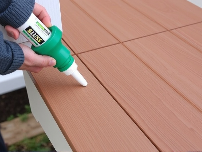 best glue for composite decking trim