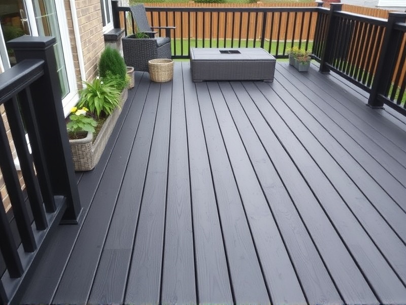 black decking