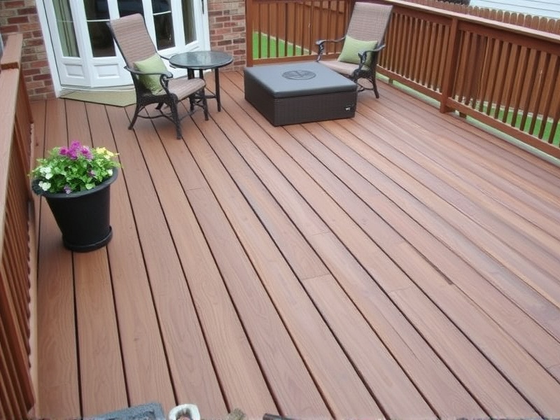 can i replace wood with composite decking prices