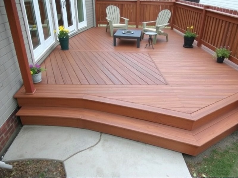 can you lay composite decking over concrete