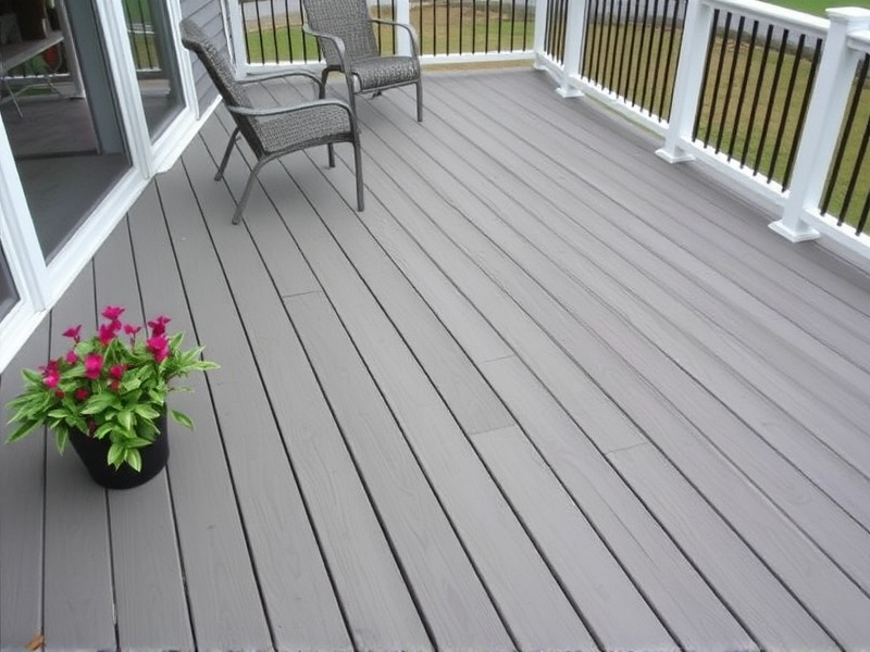 can you paint trex composite decking