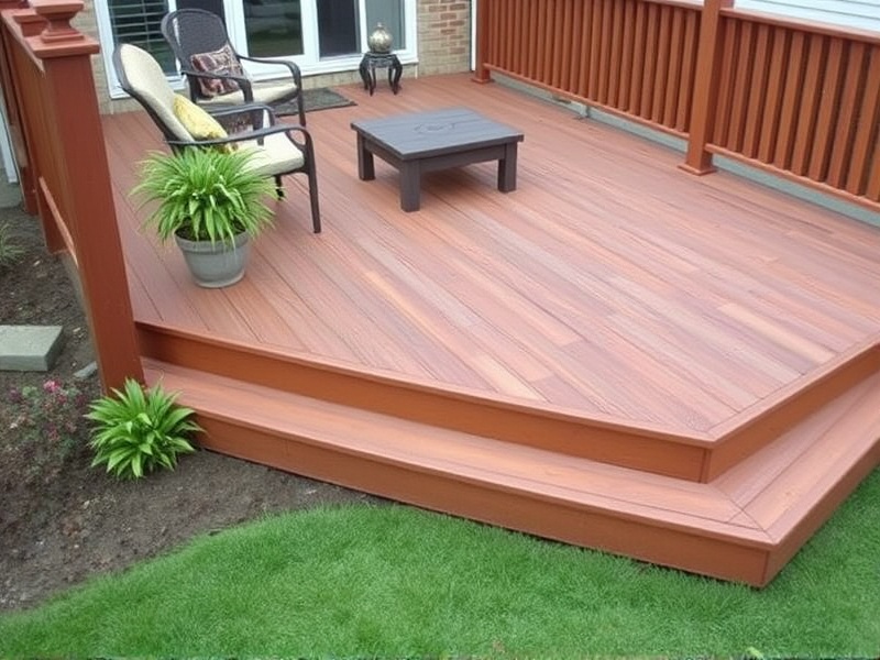 can you put composite decking on the ground