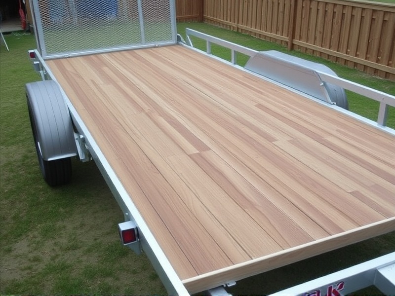 can you put composite decking planks in 18 ft trailer