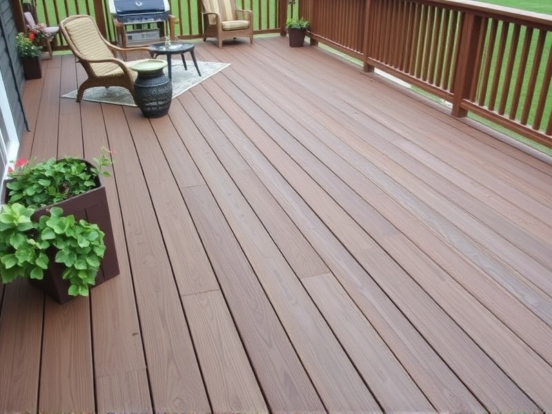 can you stagger composite decking like laminate