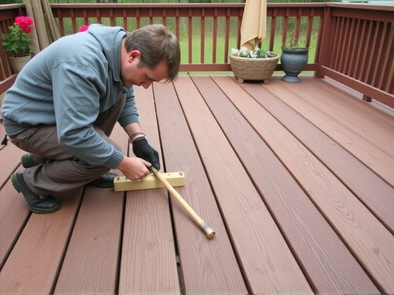 carpenter bees composite decking