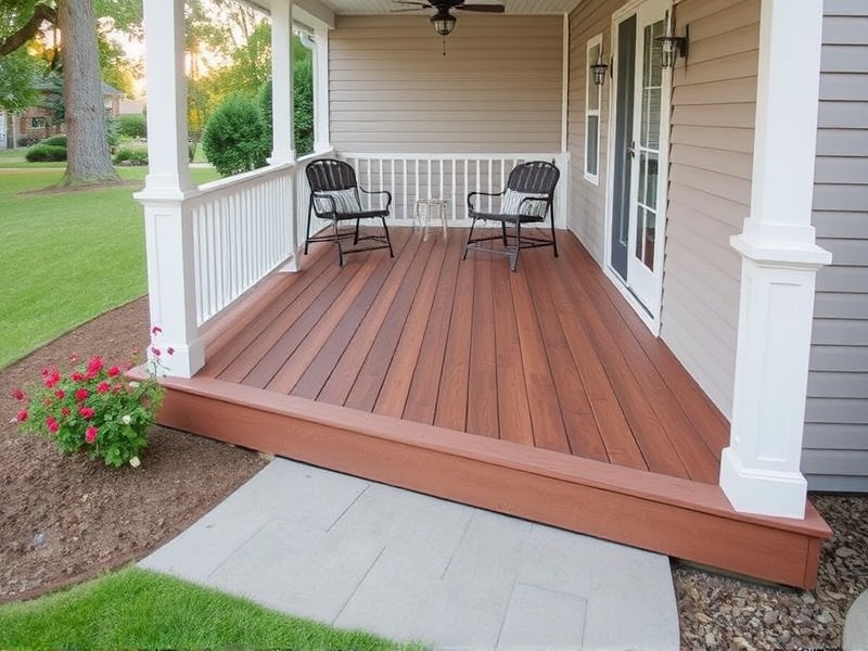 Choosing the Best Composite Decking for Your Concrete Porch