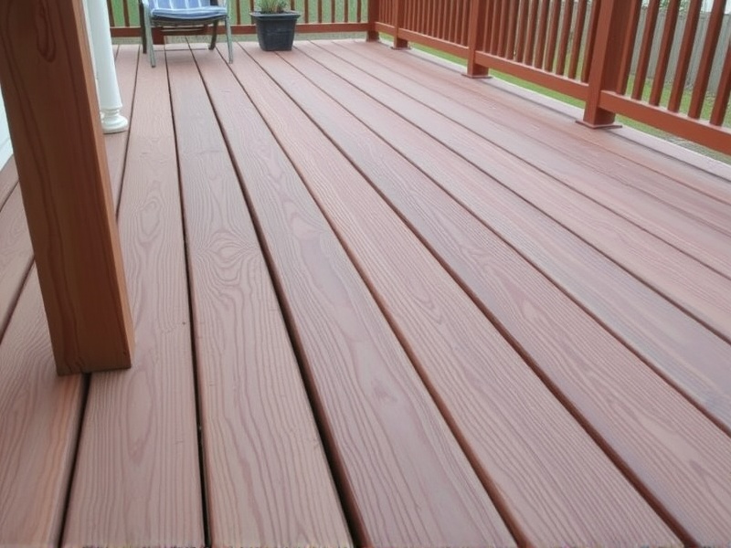 composite decking warping in heat