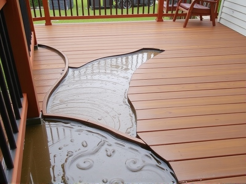 The Impact of Composite Decking Water Runoff on Surrounding Areas