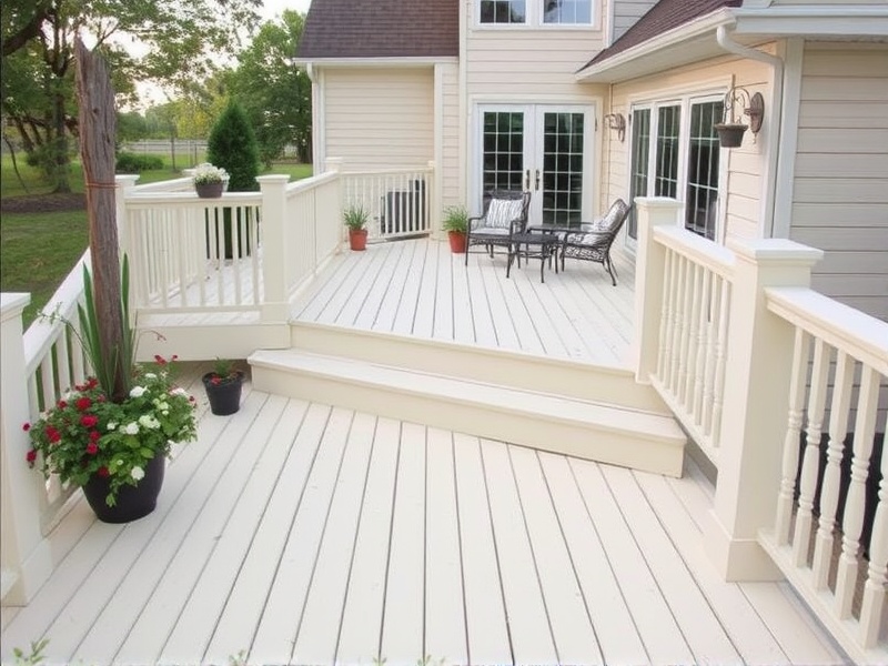 The Impact of Cream Colored Composite Decking on Outdoor Design