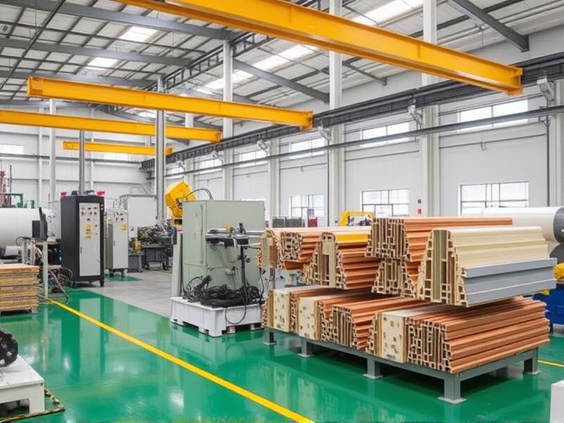 The Impact of WPC Profile Extruder Machine Factories on Sustainable Building
