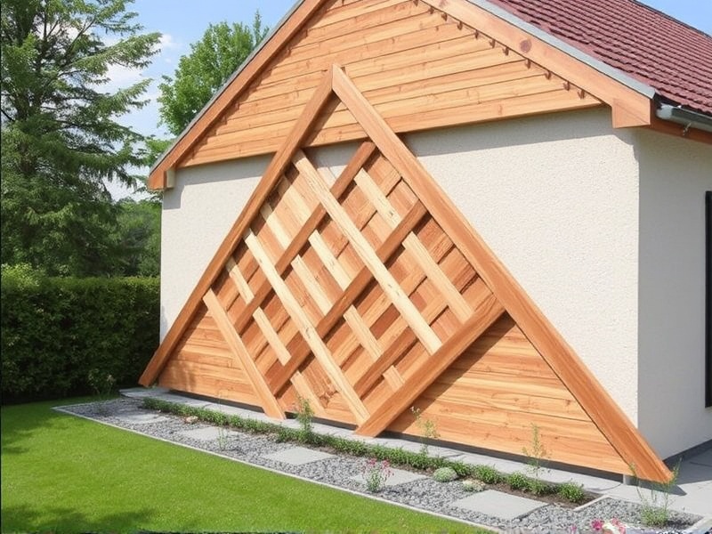 The Installation Process of a Rhombus WPC Zaun