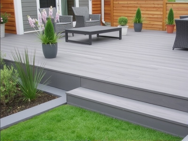 The Role of Grey Composite Decking Edging in Modern Outdoor Design