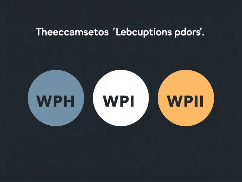 The Role of WPH, WPI, and WPC in Modern Web Development