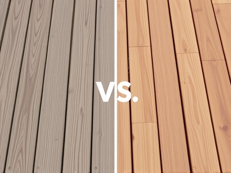 The Sustainability Debate: Composite vs. Real Wood Decking