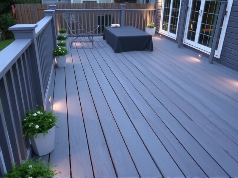 The Ultimate Guide to Grey Composite Decking with Lights