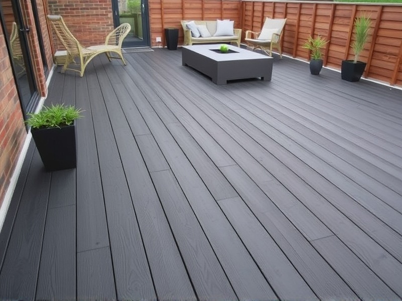 The Versatility of Anthracite Composite Decking 4m in Modern Designs