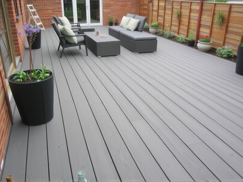 The Versatility of Dove Grey Composite Decking in Landscape Design