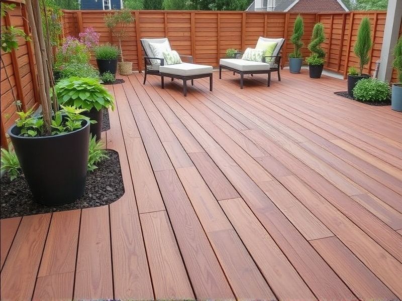 The Versatility of Ultrashield Wood Plastic Composite Decking WPC in Landscape Design