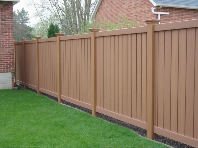 timberwolf composite fencing