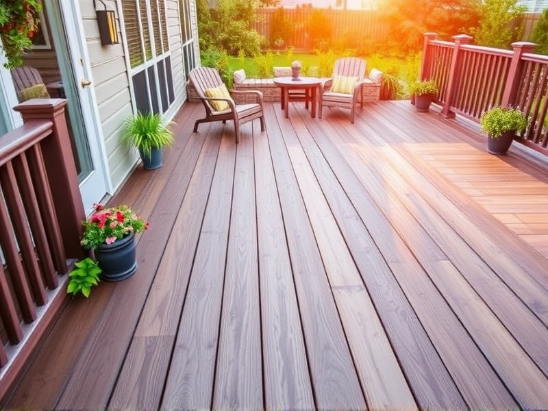 Top 5 Tips for Keeping Your Composite Deck Cool in Summer