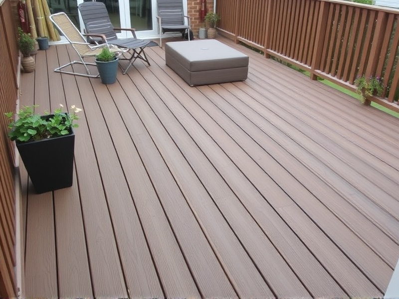tradeline upvc composite decking