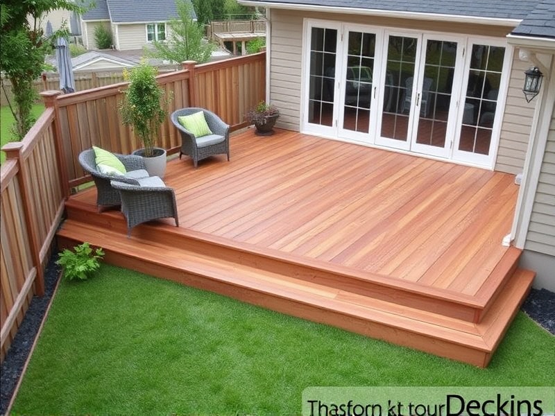 Transform Your Backyard with an Instant Decking Kit