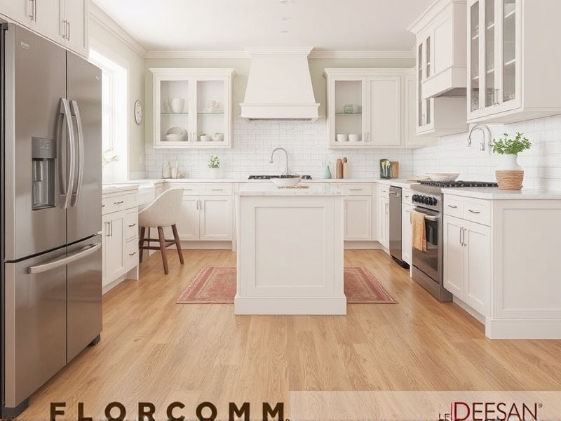 Transform Your Kitchen with Florence XL WPC Vinyl Plank Flooring