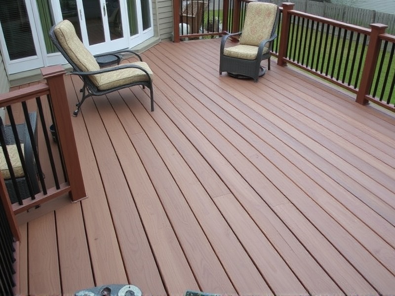 trex composite decking images