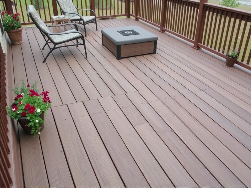 trex composite decking weight