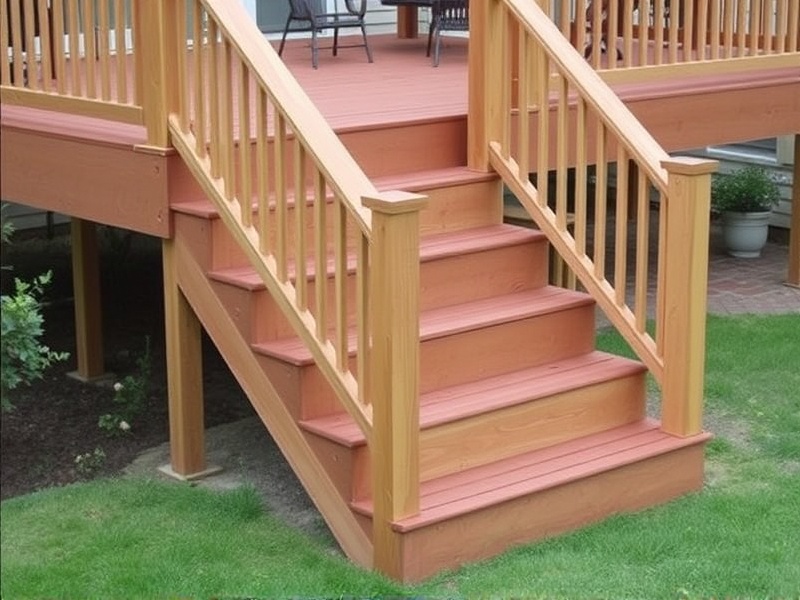 Two-Step Deck Stairs: Enhancing Your Outdoor Area