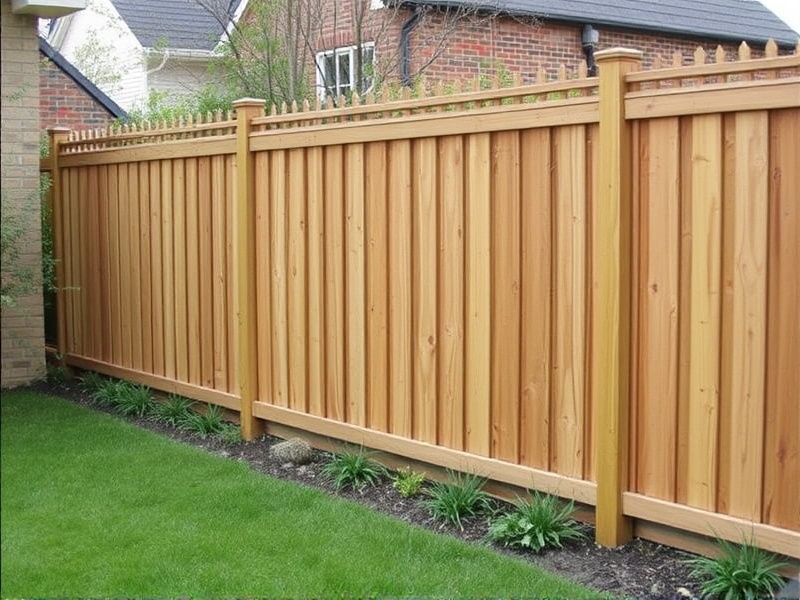 types of fencing material