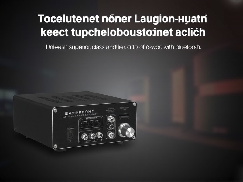 Unleash Superior Sound Quality with DTA-120BT2 Class D Mini Amplifier 60 WPC with Bluetooth