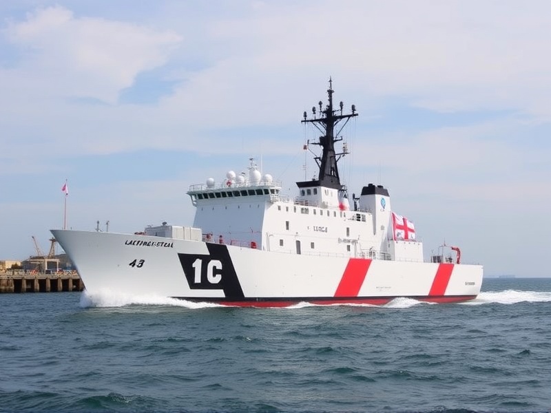 uscgc nathan bruckenthal wpc 1128 sentinel-class fast response cutter frc