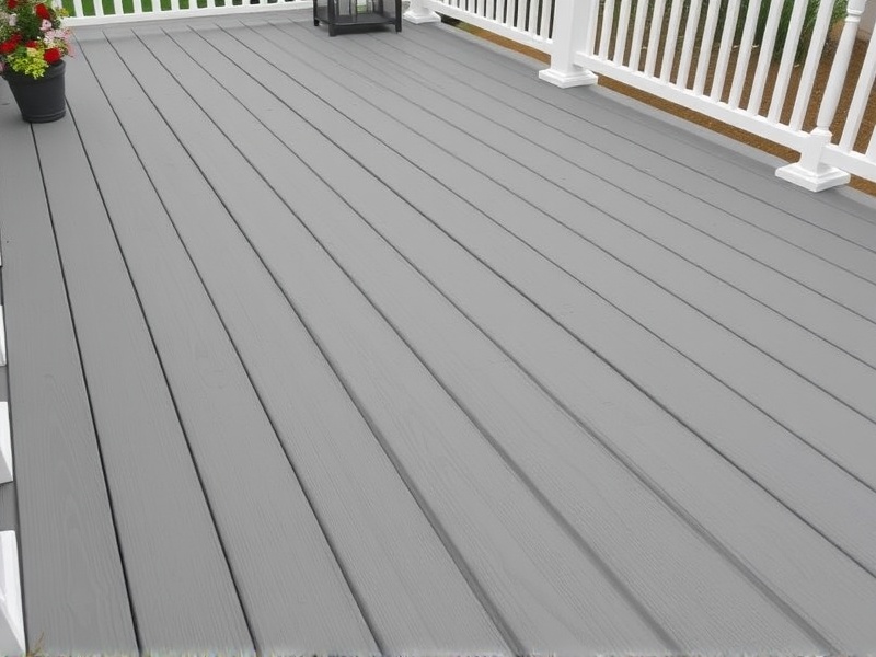 veranda armor guard nantucket gray grooved edge capped composite decking