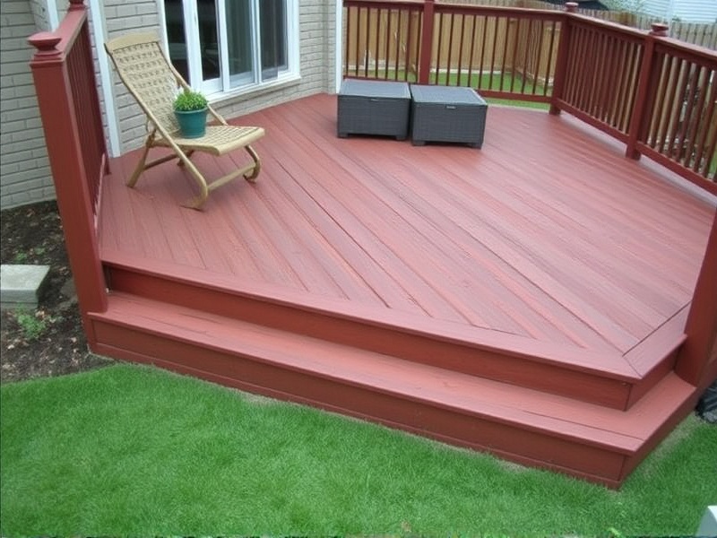 what do you put under composite decking