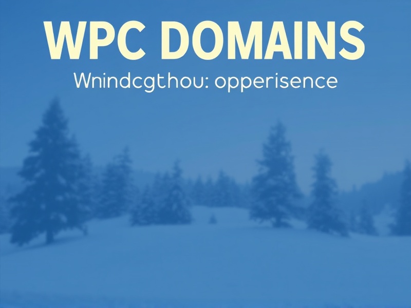 WPC Domains in Wintersburg: Building a Strong Online Identity