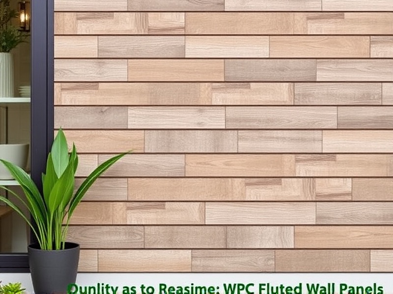 WPC Fluted Wall Panels: A Sustainable Choice for Your Home