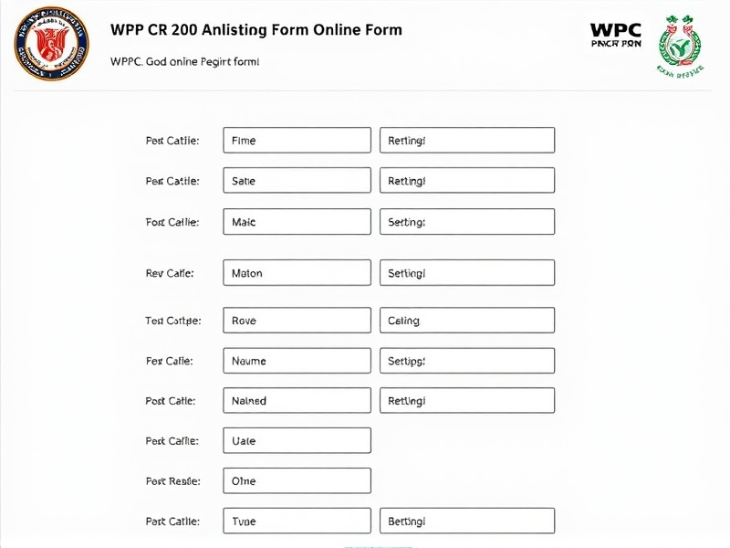wpc rtr online form