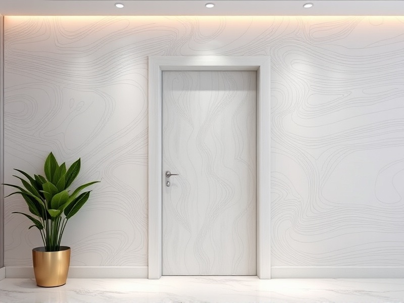 wpc wall panel invisible door