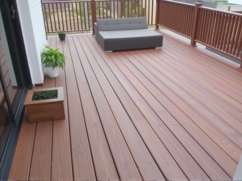 wpc waterproof decking supplier