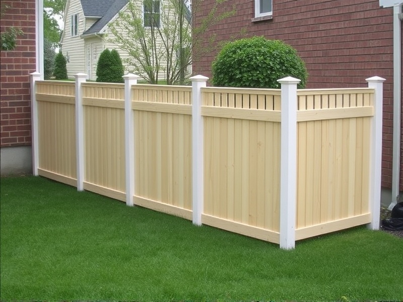 1ft h x 2 ft w cape cod composite fencing