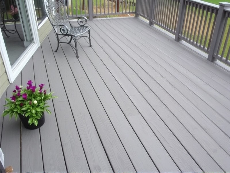 can i paint over composite decking