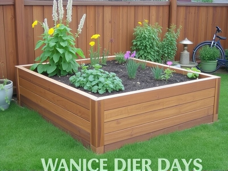 can i use composite decking for raised beds