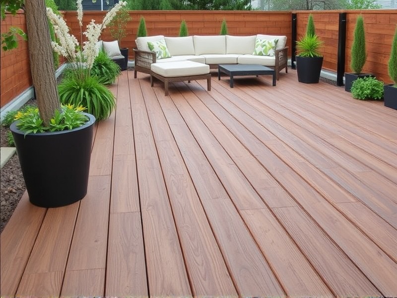 The Versatility of 1x4 Composite TREX Decking in Modern Landscaping