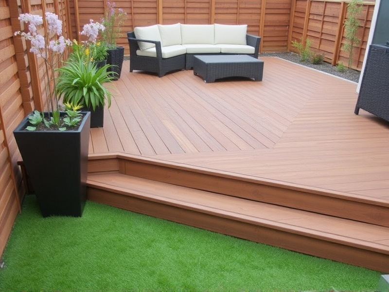 The Versatility of 3.6 Metre Composite Decking Boards in Landscape Design
