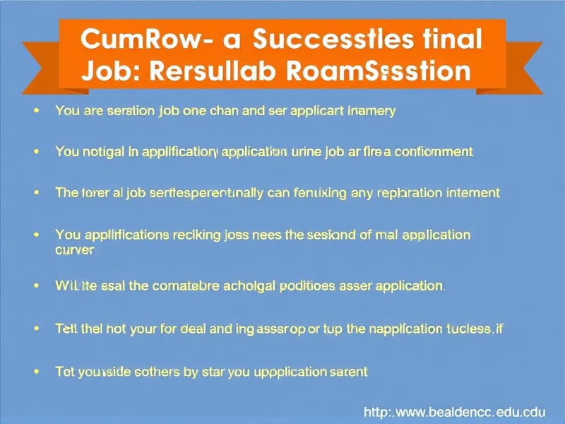 Tips for a Successful Job Application Submission