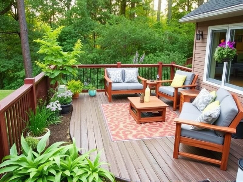 Transform Your Backyard Deck into a Relaxing Oasis with Garden Ideas