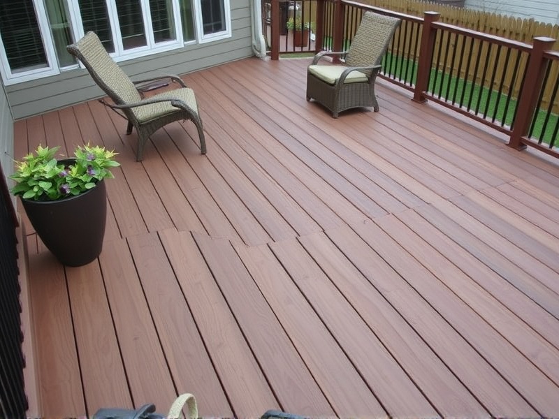 trex composite deck